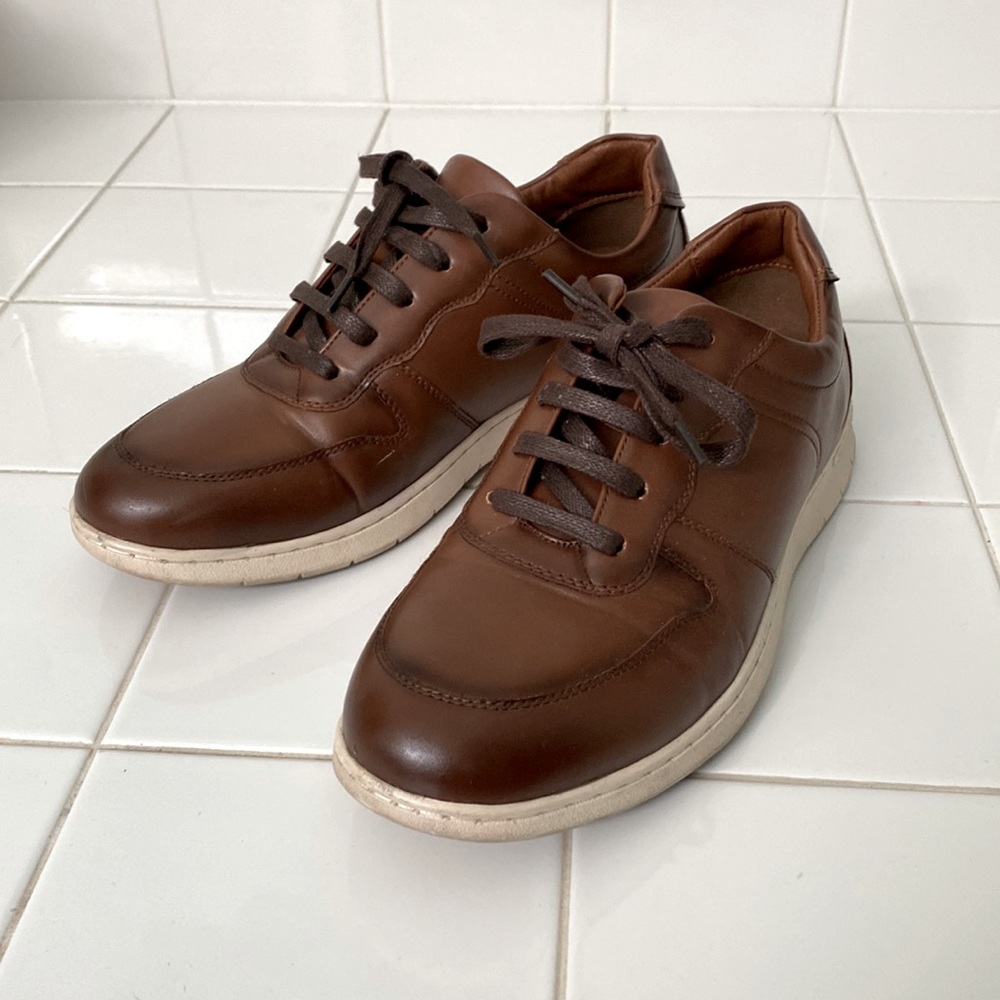 EUC Marco Vitale men casual dress shoes brown sz11